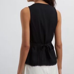 Reformation Skylar Top Black